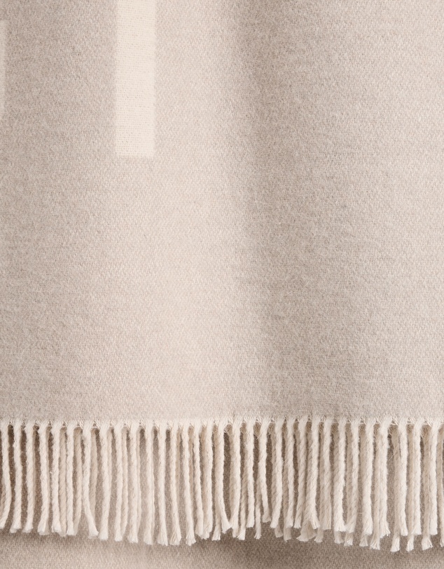 Country Road - Cr Cotton Blend Logo Throw