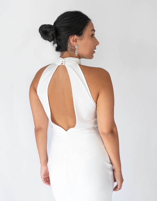 Lydan The Label - Banks Halter Maxi Dress