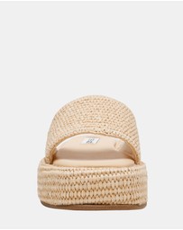 Steve Madden - Beachy Natural Sandals