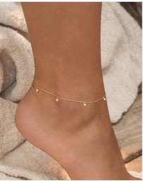 By Charlotte - Peace Anklet