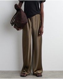 COS - Satin Wide-Leg Trousers