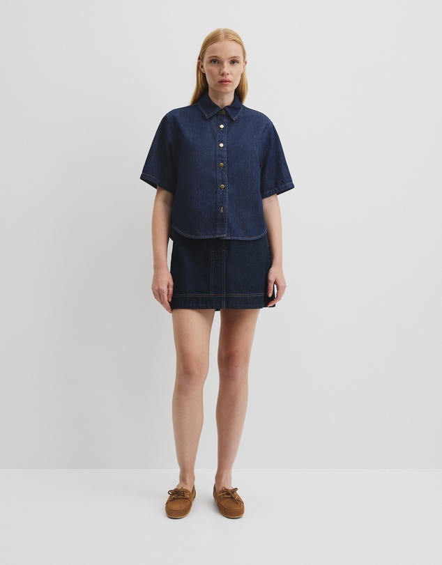 Country Road - Short Sleeve Denim Shirt