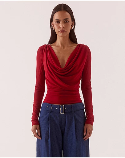 SOVERE - Myriad Drape Top