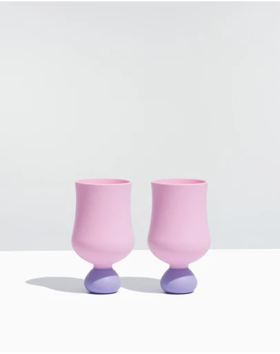 STYLD. - Bubble Goblet Set (2 pcs)