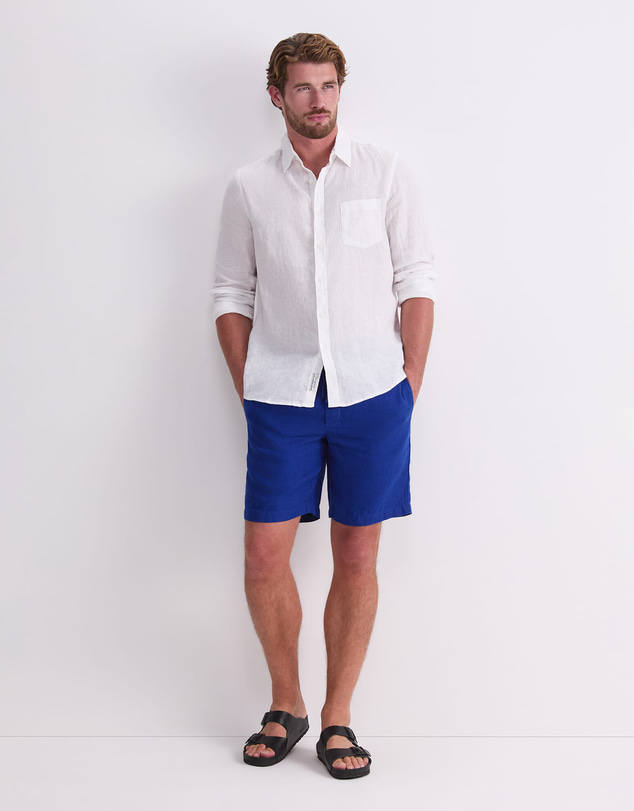 Sportscraft - Caffery Yarn Dyed Linen Short