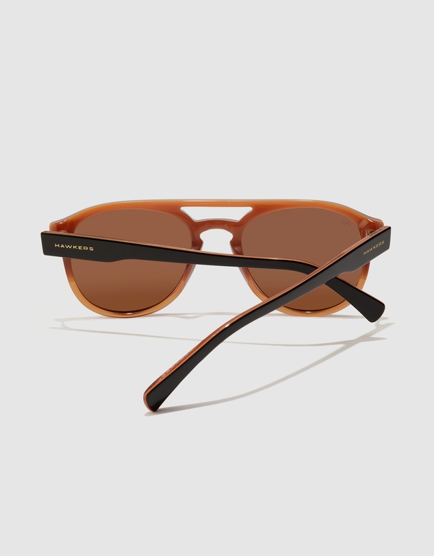 Hawkers Co - HAWKERS - Polarized Black Brown DIVER Sunglasses for Men and Women UV400