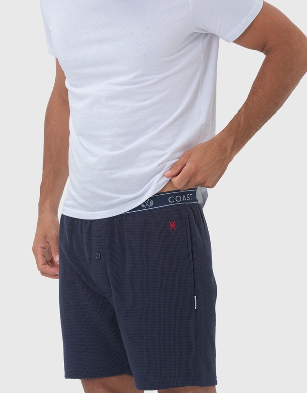 Coast Clothing - Barcelona Mens Lounge Shorts - Navy
