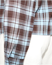 Dazie - Isla Funnel Neck Check Bomber Jacket