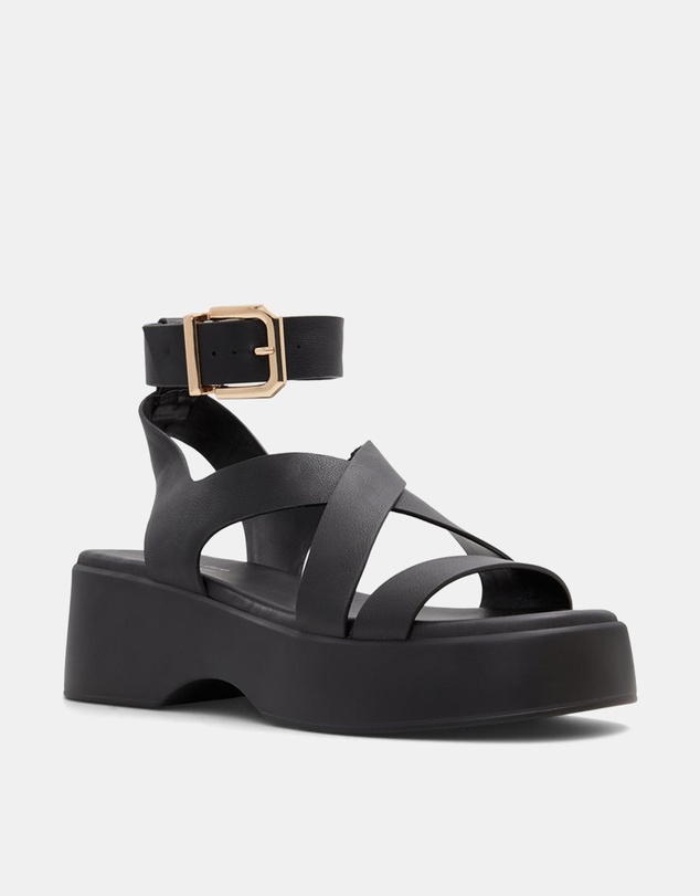 Call It Spring - Raia Ankle Strap Wedge Sandals