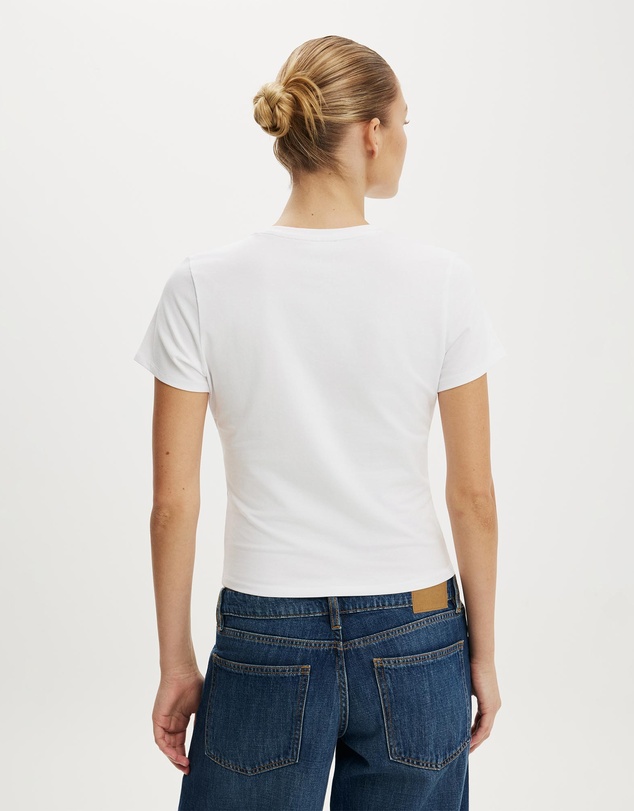 Cotton On - Twist Short Sleeve Tee