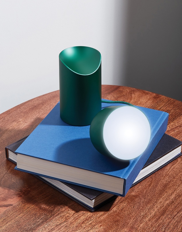 Lexon - Lexon Orbe Portable Led Lamp With Moving Head - Green