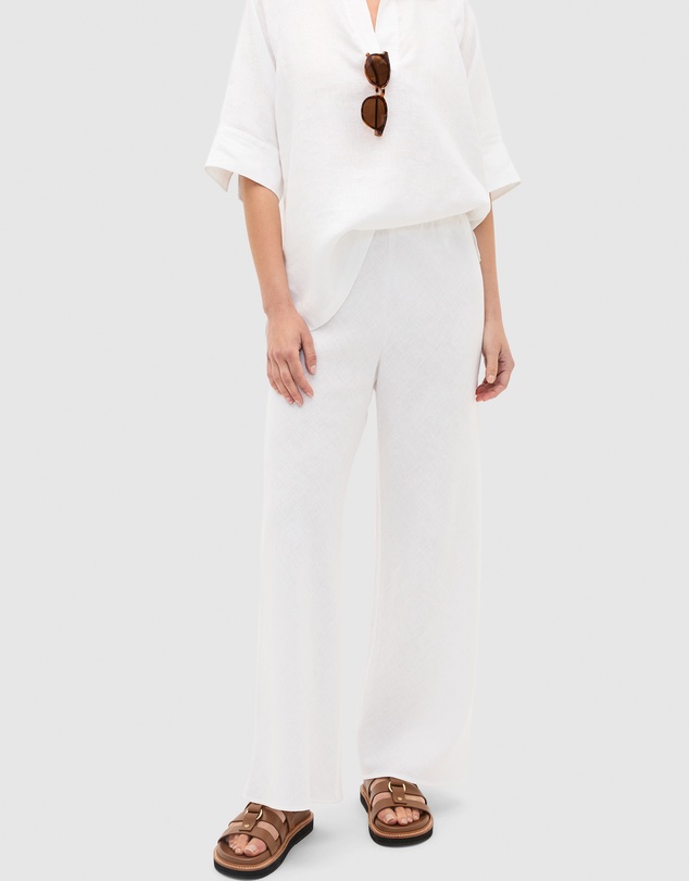 Seed Heritage - Core Linen Easy Wide Leg Pant