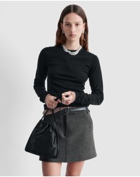& Other Stories - Wool Mini Skirt