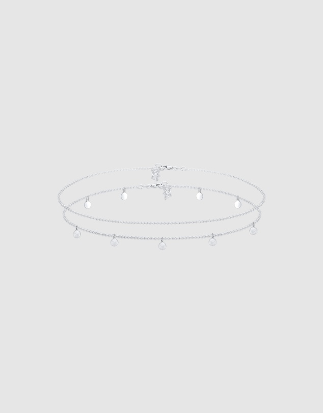 Elli Jewelry - Necklace Choker Set 925 Sterling Silver
