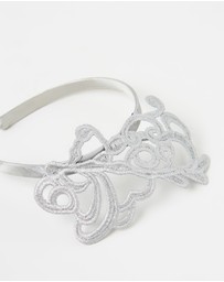 Max Alexander - Australian-Made Lace Crown Fascinator