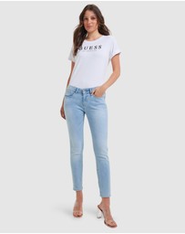 GUESS - Sienna Classic Mid-Rise Skinny Denim Jeans