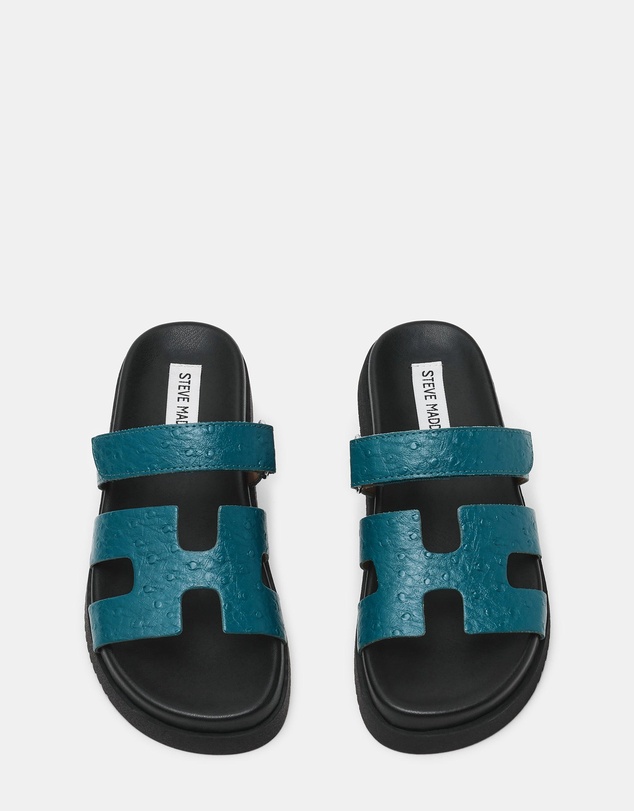 Steve Madden - Mayven-ost teal ostrich