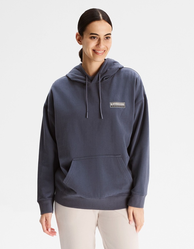 Kathmandu - Heritage Logo Slouchy LT BB Hoodie