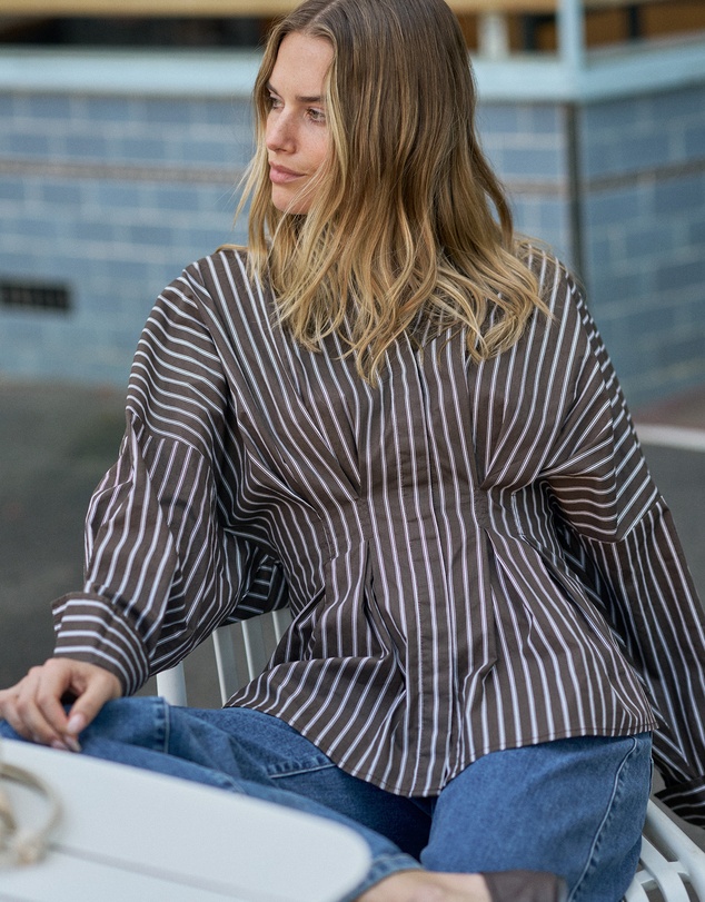 Ceres Life - Ella Pleat Shirt