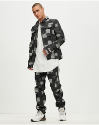 Surrounded By Ghosts - The Vanadium Denim Drawstring Pants