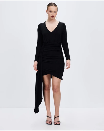 Romance by Honey and Beau - Farrah Long Sleeve Dress