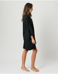 UNE PIECE - Lace Trim Modal Robe