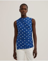 Witchery - Asymmetric Mesh Tank Top