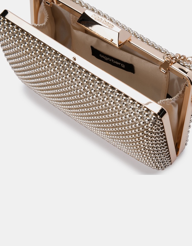 Olga Berg - Natasha Ball Mesh Clutch