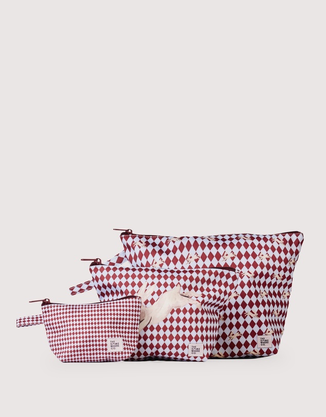 The Somewhere Co - Royal Match Handy Pouch Trio