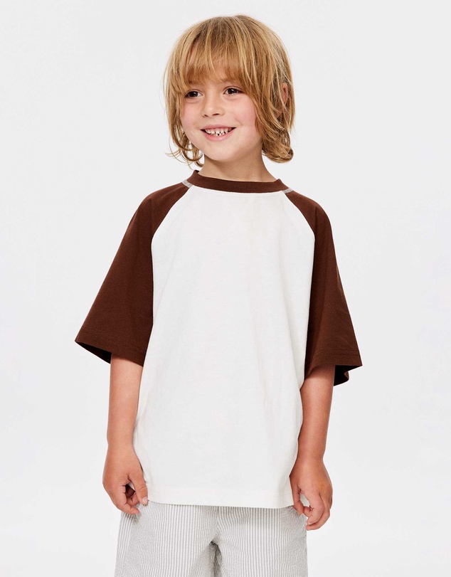 Cotton On Kids - Raglan Short Sleeve Tee