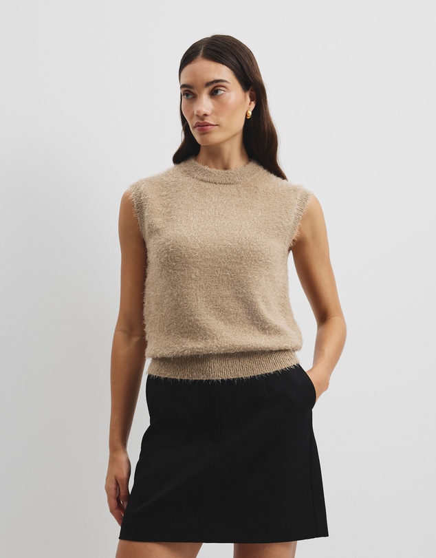 Country Road - Fluffy Knit Tank