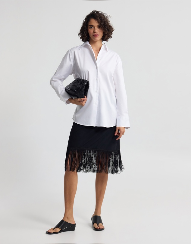 Oxford - Elle Fringe Skirt