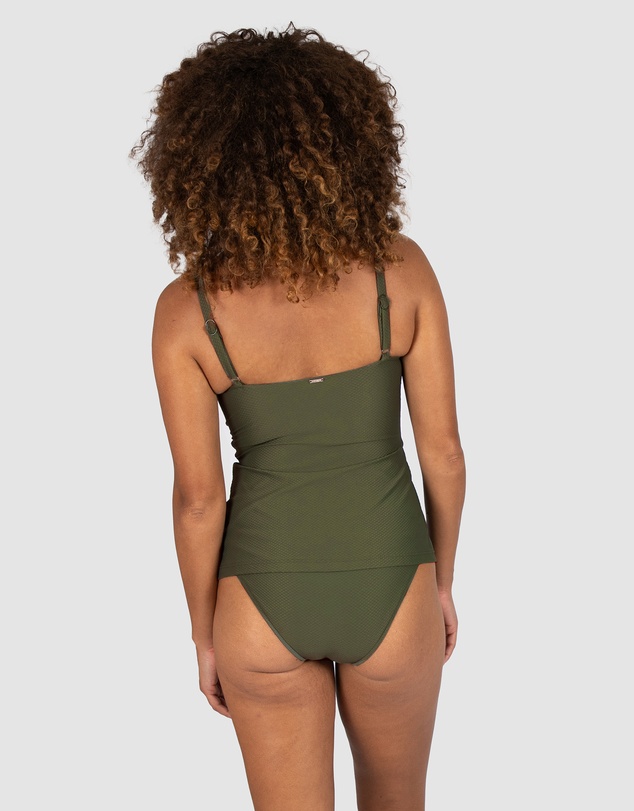 Baku Swimwear - Rococco Longlline Singlet Top