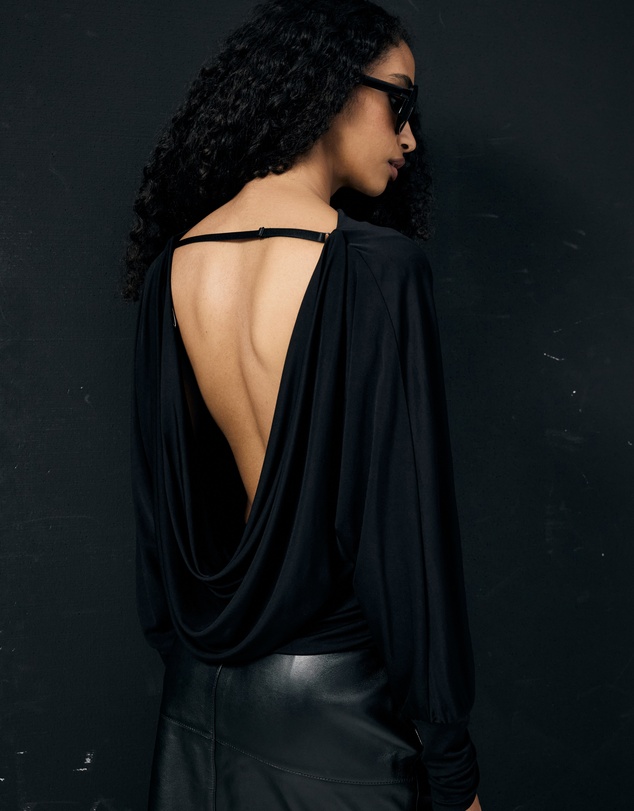 Lover - Carmen Cowl Back Top