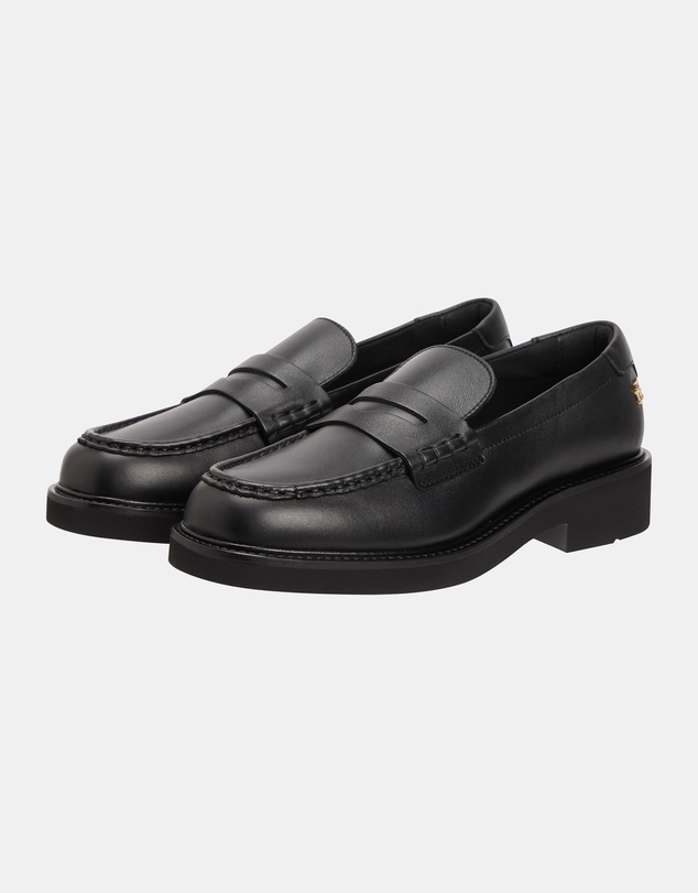 Tommy Hilfiger - Elettra Penny Leather Loafers - Women's