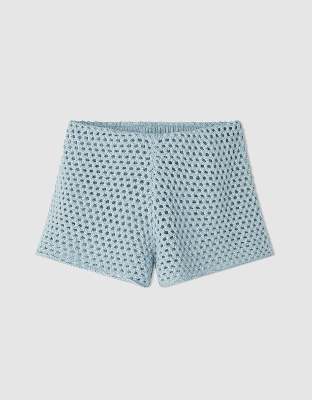 Zulu & Zephyr - Crochet Knit Shorts