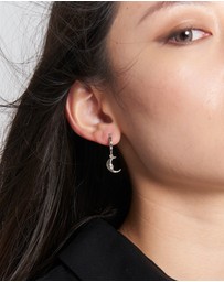 Karen Walker - Sun & Moon Hoops