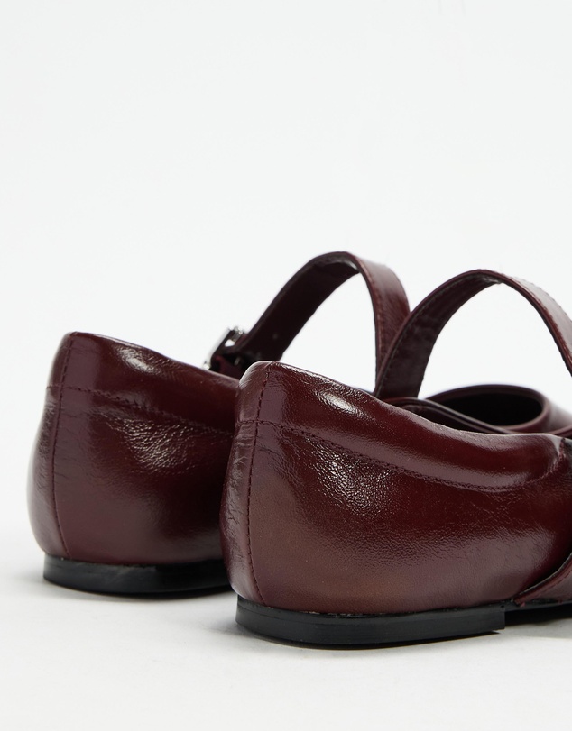 Atmos&Here - Juniper Leather Ballet Flats