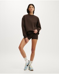 Cotton On Body Active - Plush Crew Sweatshirt