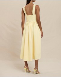 BY JOHNNY. - Nova Scallop Midi Dress