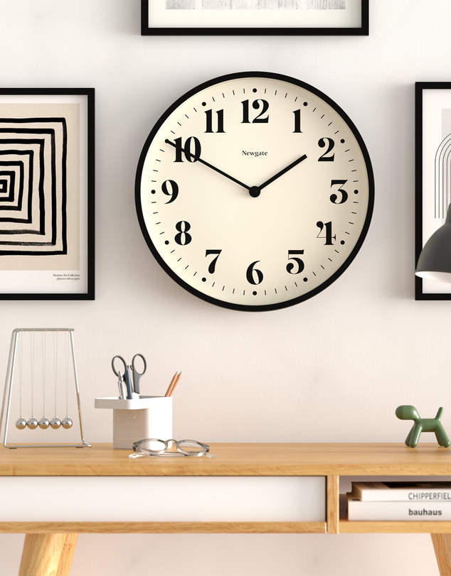 Newgate - Newgate Number Two Wall Clock Matte Black