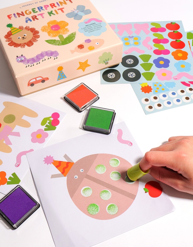 Journey Of Something - Fingerprint Art Kit