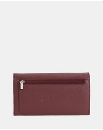 Pierre Cardin - Pierre Cardin Rustic Leather Ladies Wallet