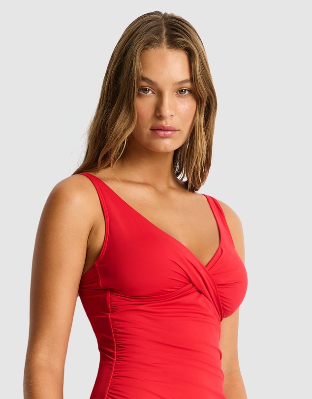Sea Level Australia - Essentials Cross Front Tankini Top