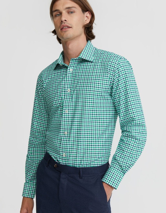 Oxford - Islington Checked Cotton Shirt