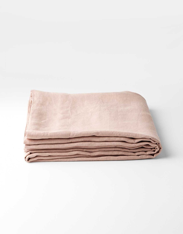 Aura Home - Emile Linen Flat Sheet
