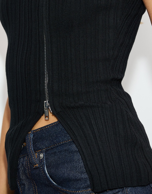 Dazie - Brynn Zip Through Vest