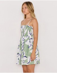 MINKPINK - Veda Shirred Mini Dress