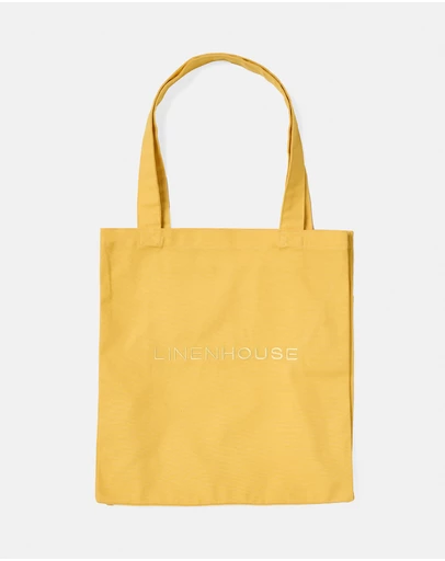 Linen House - Linen House Embroidered Tote Bag