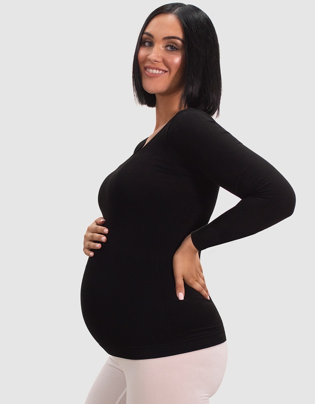 B Free Intimate Apparel - Maternity Bamboo Long Sleeve Top